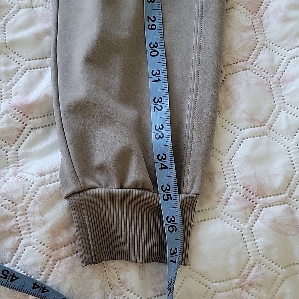 Rachel Zoe Taupe Drawstring Jogger Pants - Picture 5 of 10